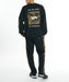 RVCA メンズ BALANCE BOX PATCH CR トレーナー 【2026年秋冬モデル】 BLK / XL