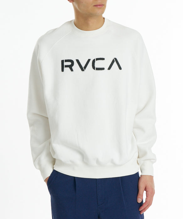RVCA メンズ STENCIL RVCA CR トレーナー 【2026年秋冬モデル】 ANW / XL