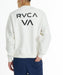 RVCA メンズ STENCIL RVCA CR トレーナー 【2026年秋冬モデル】 ANW / XL