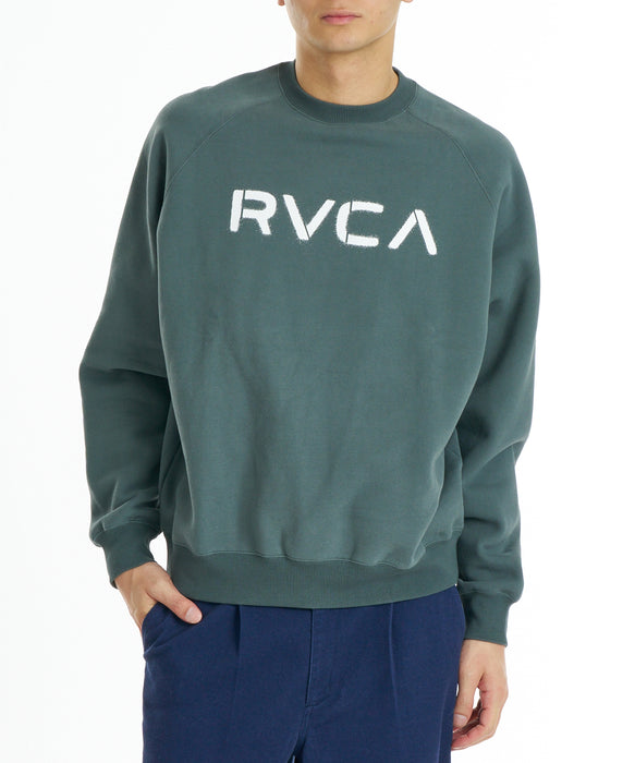 RVCA メンズ STENCIL RVCA CR トレーナー 【2026年秋冬モデル】 BGR / XL