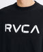 RVCA メンズ STENCIL RVCA CR トレーナー 【2026年秋冬モデル】 BLK / XL