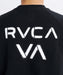 RVCA メンズ STENCIL RVCA CR トレーナー 【2026年秋冬モデル】 BLK / XL