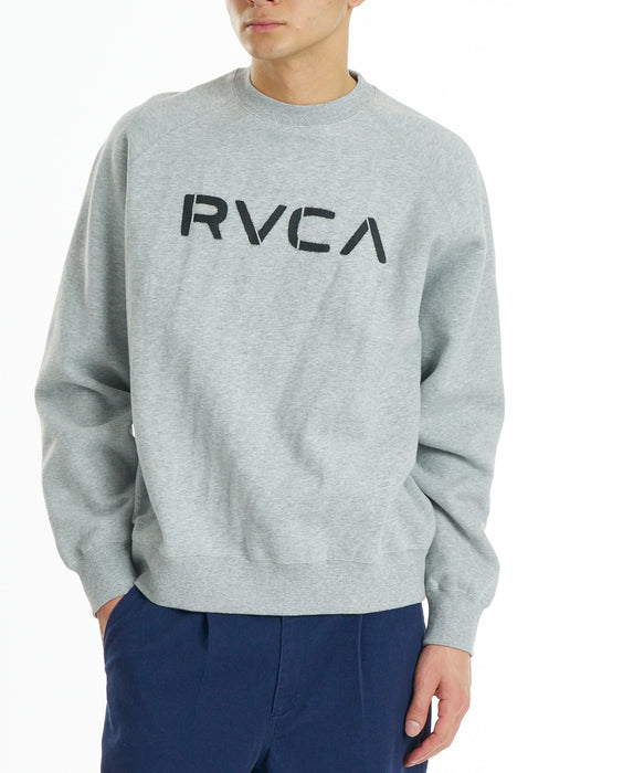 RVCA メンズ STENCIL RVCA CR トレーナー 【2026年秋冬モデル】 HGR / XL