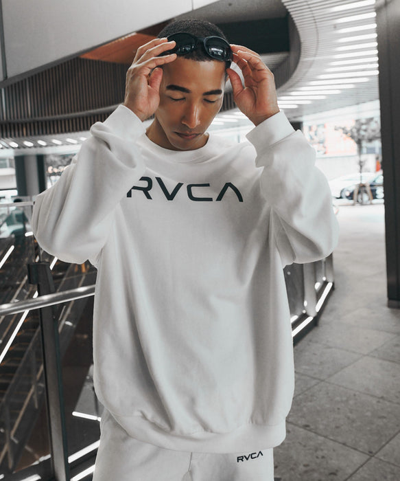 RVCA メンズ BIG RVCA CR セットアップ トレーナー 【2026年秋冬モデル】