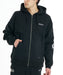 RVCA メンズ BACK SIDE ARCH ZIP HD パーカー 【2026年秋冬モデル】 BLK / XL