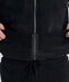 RVCA メンズ BACK SIDE ARCH ZIP HD パーカー 【2026年秋冬モデル】 BLK / XL