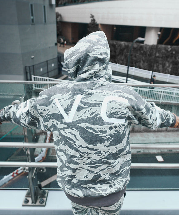 RVCA メンズ BACK SIDE ARCH ZIP HD セットアップ パーカー 【2026年秋冬モデル】