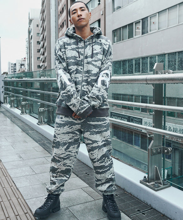 RVCA メンズ BACK SIDE ARCH ZIP HD セットアップ パーカー 【2026年秋冬モデル】