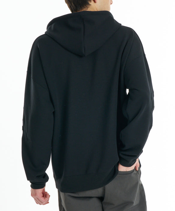 RVCA メンズ OE LINE ZIP HD パーカー 【2026年秋冬モデル】 BLK / XL