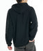 RVCA メンズ OE LINE ZIP HD パーカー 【2026年秋冬モデル】 BLK / XL