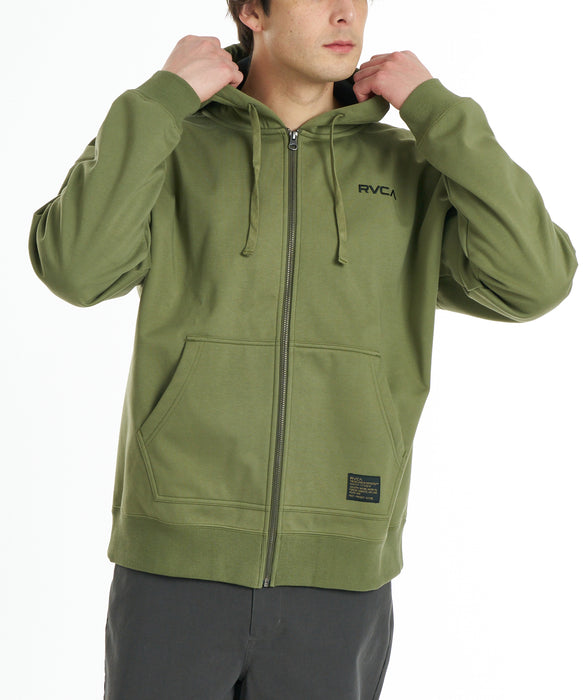 RVCA メンズ RVCA ZIP WRWB HD パーカー 【2026年秋冬モデル】 ARM / XL