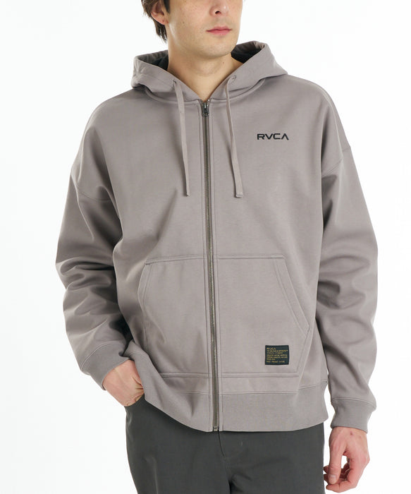 RVCA メンズ RVCA ZIP WRWB HD パーカー 【2026年秋冬モデル】 BRN / XL