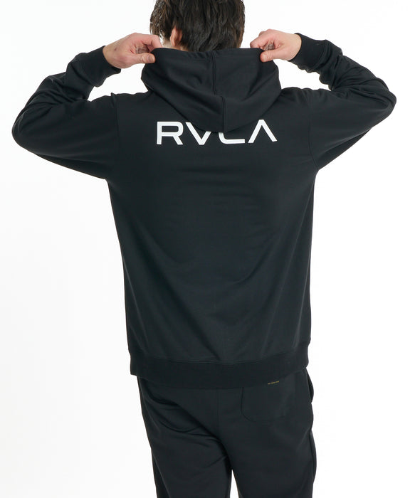 RVCA メンズ RVCA FLEX ZIP HD パーカー 【2026年秋冬モデル】 BLK / XL