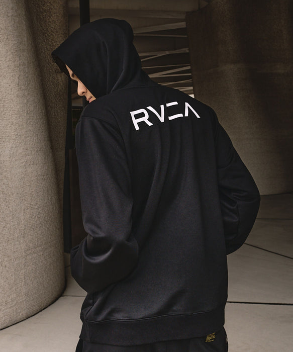 RVCA SPORT メンズ RVCA FLEX ZIP HD 吸水速乾/UVカット/ストレッチ セットアップ ジップパーカー 【2026年秋冬モデル】