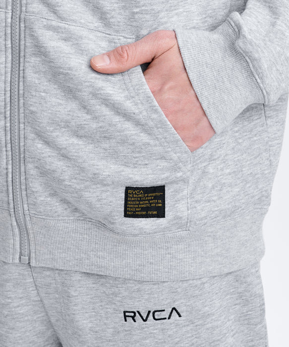 RVCA メンズ RVCA FLEX ZIP HD パーカー 【2026年秋冬モデル】 HGR / XL