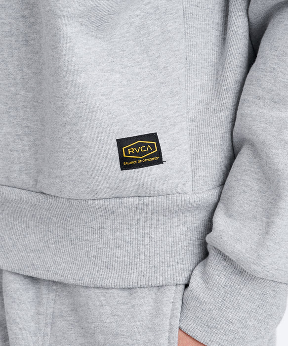 RVCA メンズ RECESSION CR トレーナー 【2026年秋冬モデル】 HGR / XL