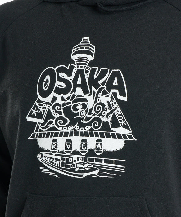 RVCA メンズ OSAKA TAKO HD パーカー 【2026年秋冬モデル】 BLK / XL