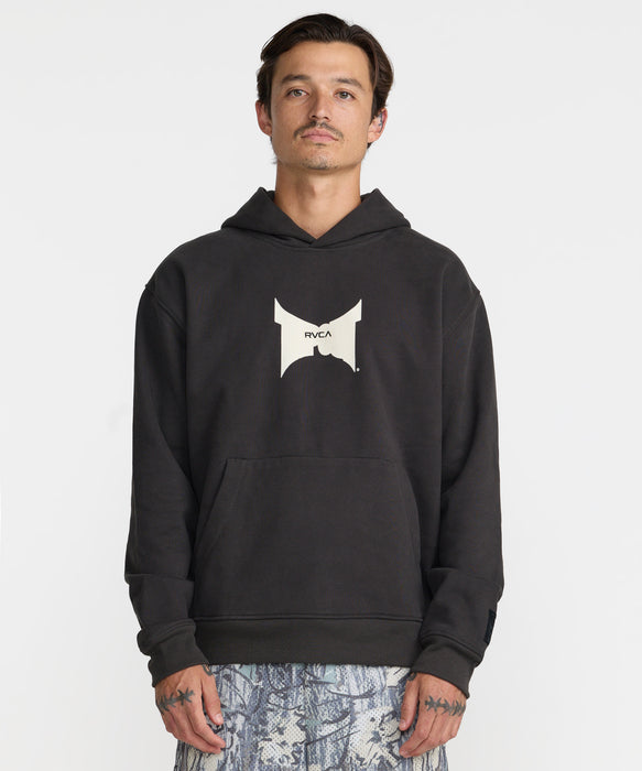 RVCA メンズ TAPOUT P/O HOODIE パーカー 【2026年秋冬モデル】 PTK / XL
