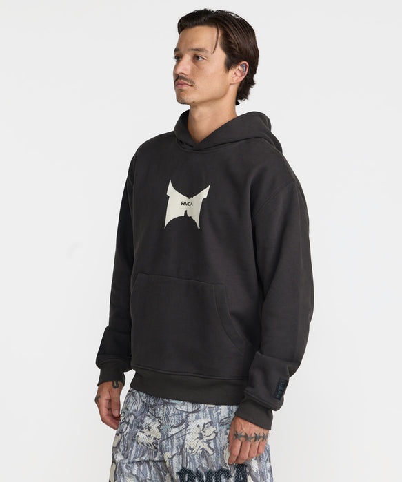 RVCA メンズ TAPOUT P/O HOODIE パーカー 【2026年秋冬モデル】 PTK / XL