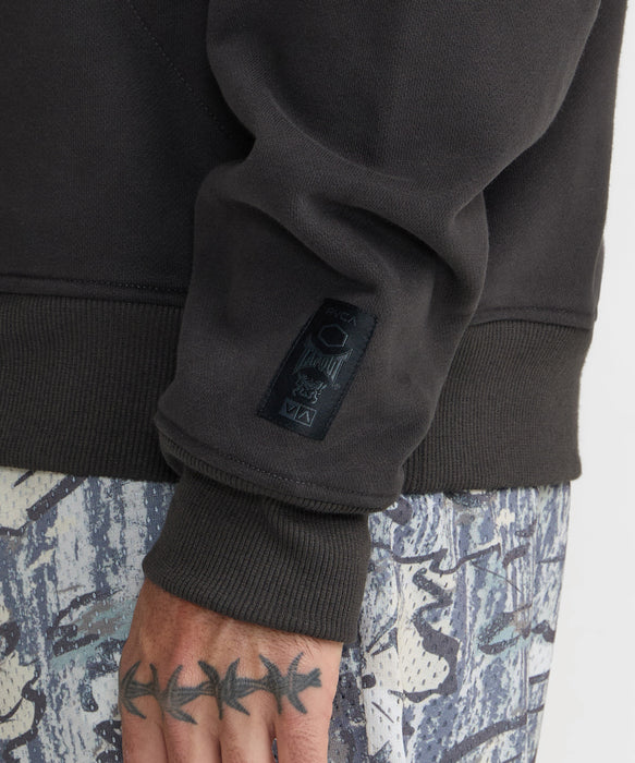 RVCA メンズ TAPOUT P/O HOODIE パーカー 【2026年秋冬モデル】 PTK / XL