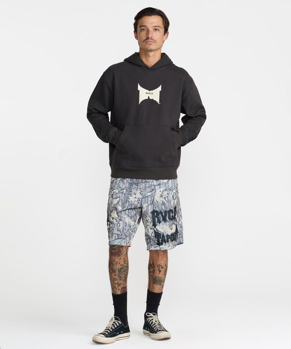 RVCA メンズ TAPOUT P/O HOODIE パーカー 【2026年秋冬モデル】 PTK / XL
