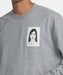 RVCA メンズ SLEEPY GIRL POCKET CREW トレーナー 【2026年秋冬モデル】 CCH / L