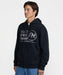 RVCA メンズ HORTON ANP パーカー 【2026年秋冬モデル】 BLK / XL