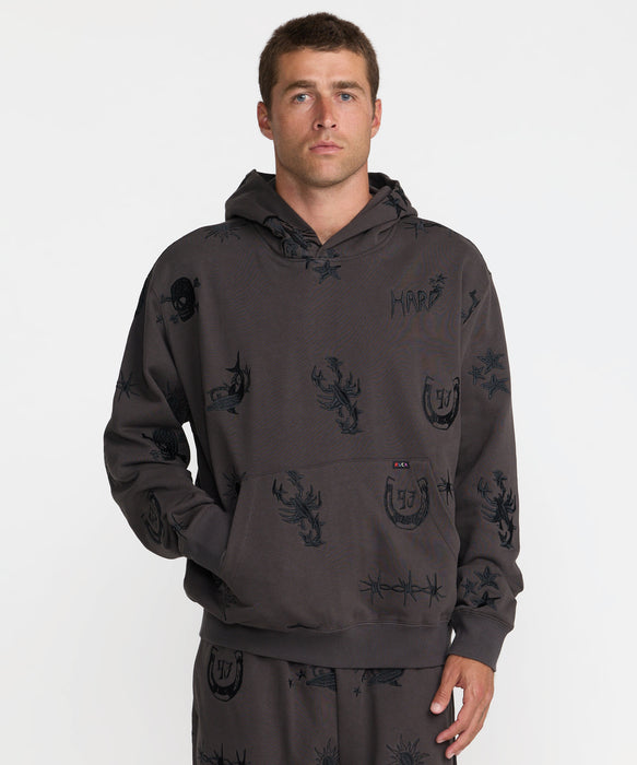 RVCA メンズ RVCA X DANI MILLER HOOD パーカー 【2026年秋冬モデル】 PTK / XL