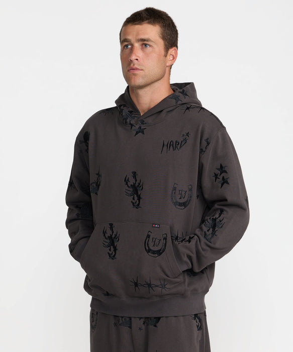 RVCA メンズ RVCA X DANI MILLER HOOD パーカー 【2026年秋冬モデル】 PTK / XL