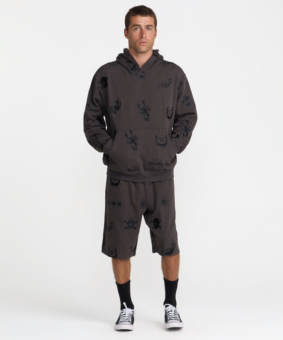RVCA メンズ RVCA X DANI MILLER HOOD パーカー 【2026年秋冬モデル】 PTK / XL