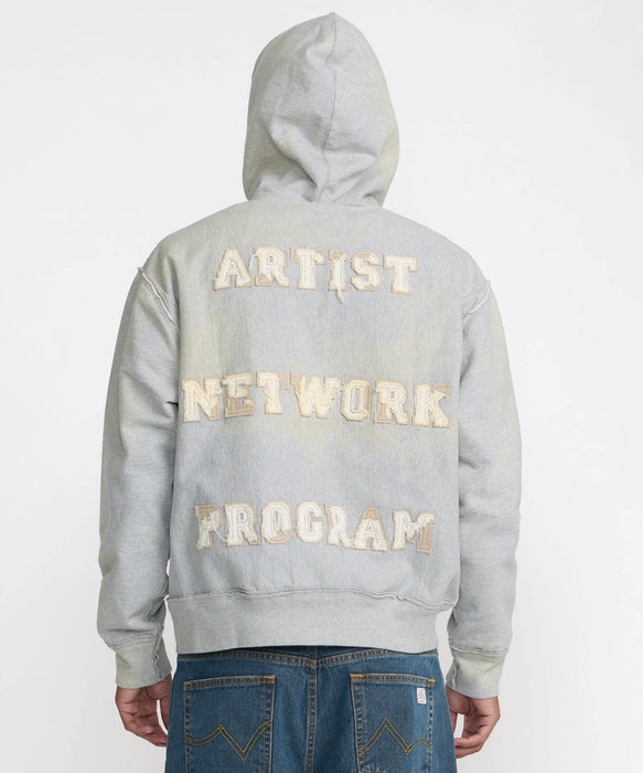 RVCA メンズ NETWORK ZIP HOOD パーカー 【2026年秋冬モデル】 HGR / XL