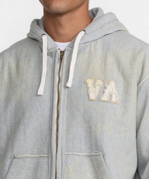 RVCA メンズ NETWORK ZIP HOOD パーカー 【2026年秋冬モデル】 HGR / XL