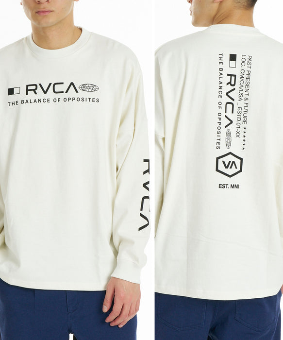 RVCA メンズ STRAIGHT HEX LT ロンT 【2026年秋冬モデル】