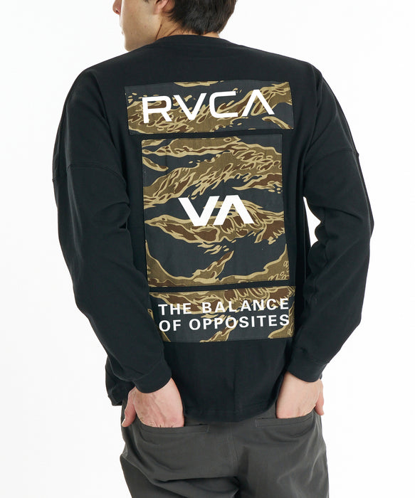 RVCA メンズ BOX RVCA LT ロンT 【2026年秋冬モデル】 BLK / XL