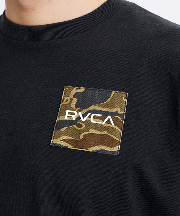 RVCA メンズ BOX RVCA LT ロンT 【2026年秋冬モデル】 BLK / XL