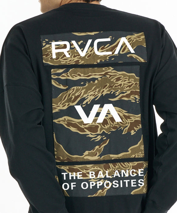 RVCA メンズ BOX RVCA LT ロンT 【2026年秋冬モデル】 BLK / XL