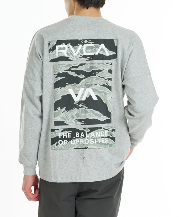 RVCA メンズ BOX RVCA LT ロンT 【2026年秋冬モデル】 HGR / XL