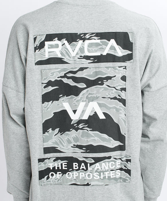 RVCA メンズ BOX RVCA LT ロンT 【2026年秋冬モデル】 HGR / XL