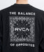 RVCA メンズ BANDANA BALANCE CRAST LT ロンT 【2026年秋冬モデル】 BLK / XL