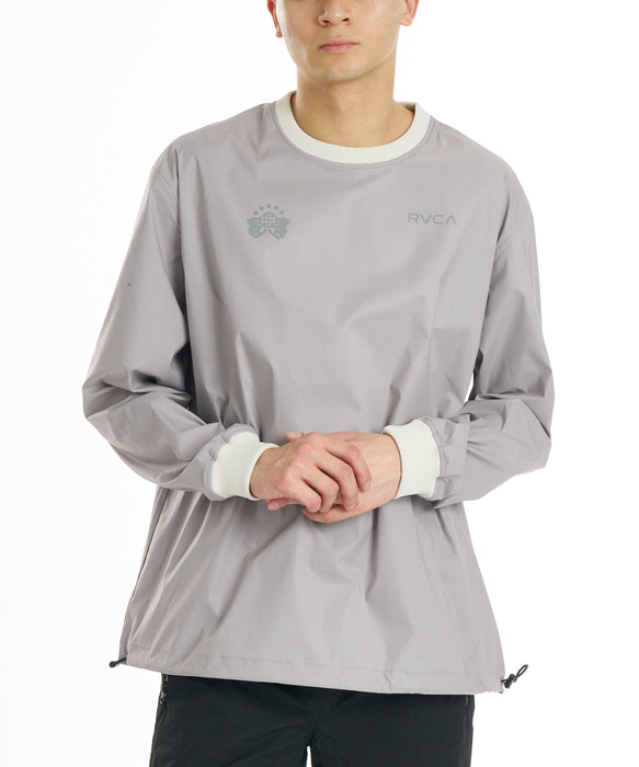 RVCA メンズ PRESSED RIP LT ロンT 【2026年秋冬モデル】 BRS / XL