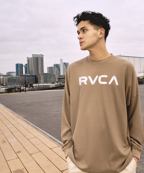 RVCA メンズ 【DAYSHIFT COLLECTION】WIDE STRIPE LT 調温機能 ロンT 【2026年秋冬モデル】