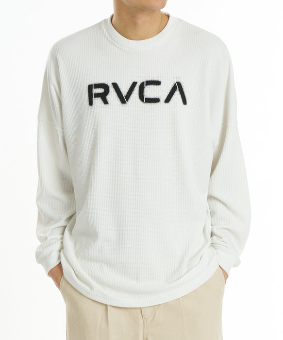 RVCA メンズ DAY SHIFT WIDE STRIPE LT ロンT 【2026年秋冬モデル】 OFW / XL