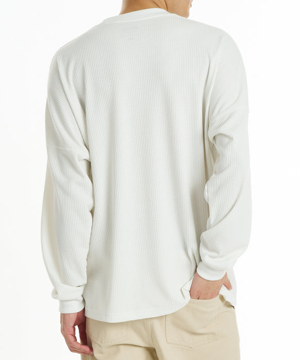 RVCA メンズ DAY SHIFT WIDE STRIPE LT ロンT 【2026年秋冬モデル】 OFW / XL