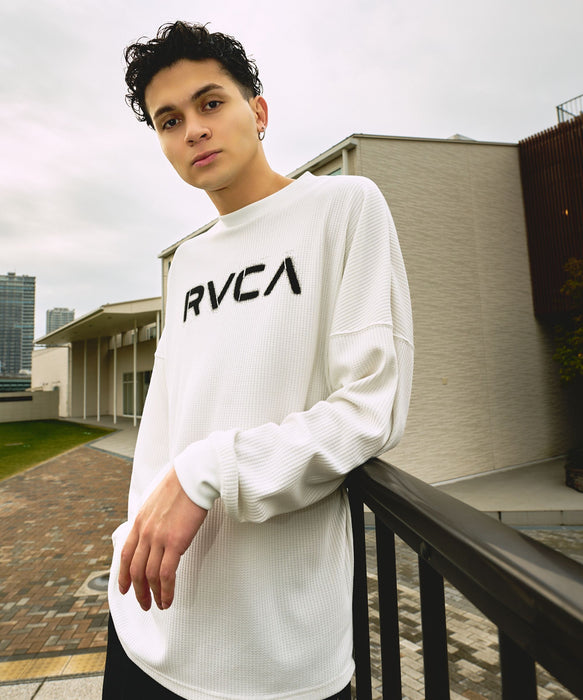 RVCA メンズ 【DAYSHIFT COLLECTION】WIDE STRIPE LT 調温機能 ロンT 【2026年秋冬モデル】