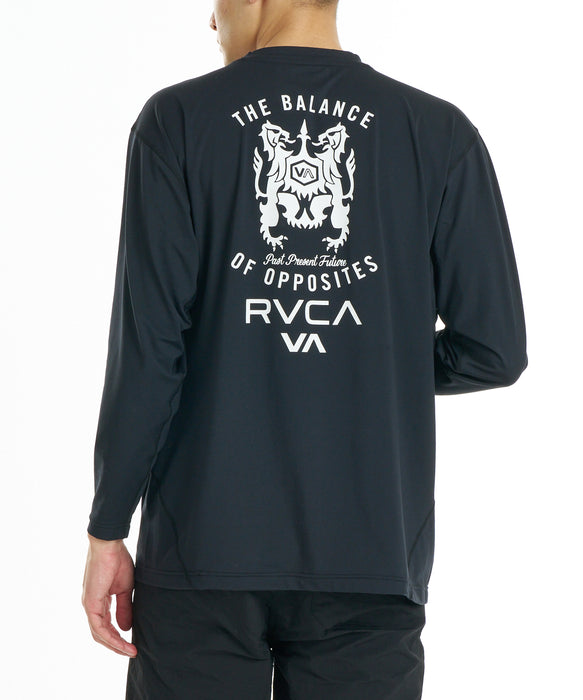 RVCA メンズ RVCA VA VENT LS TEE ロンT 【2026年秋冬モデル】 BLK / XL