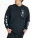 RVCA メンズ KHIXRVCA LT ロンT 【2026年秋冬モデル】 BLK / XL