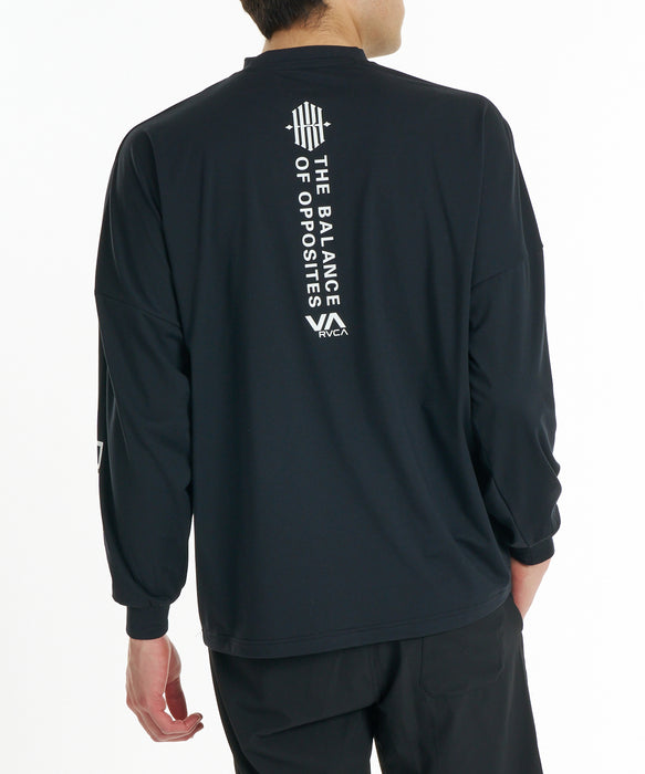 RVCA メンズ KHIXRVCA LT ロンT 【2026年秋冬モデル】 BLK / XL