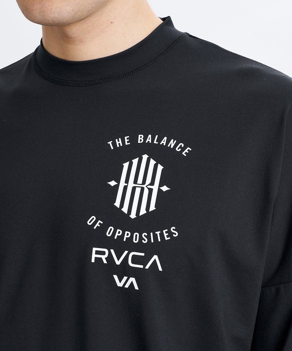 RVCA メンズ KHIXRVCA LT ロンT 【2026年秋冬モデル】 BLK / XL