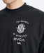 RVCA メンズ KHIXRVCA LT ロンT 【2026年秋冬モデル】 BLK / XL