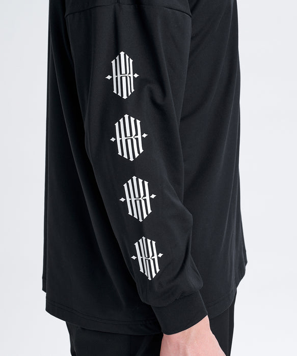 RVCA メンズ KHIXRVCA LT ロンT 【2026年秋冬モデル】 BLK / XL